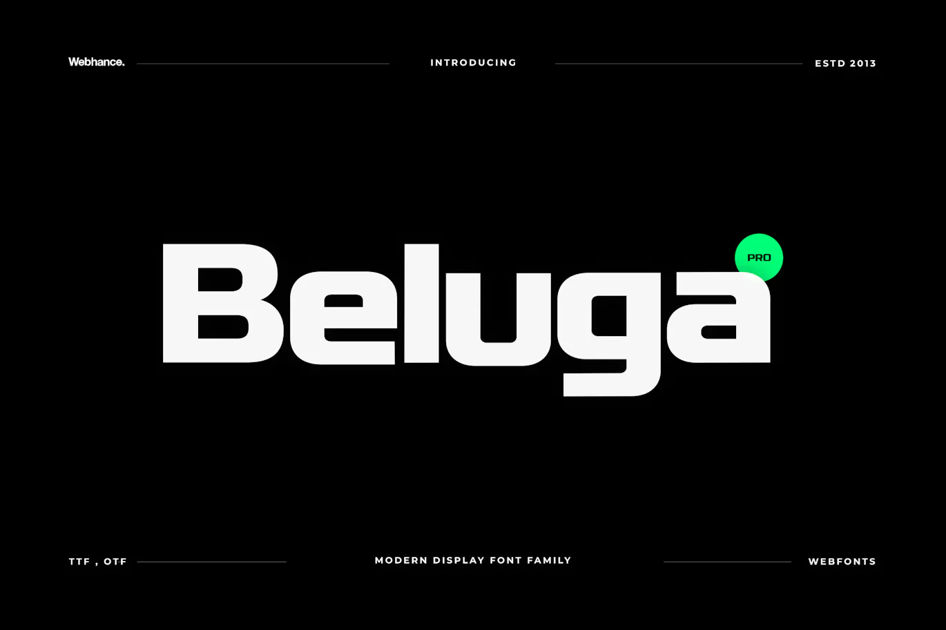 时尚简约的设计无衬线英文字体 Beluga - Modern Sans-Serif Font family第1张