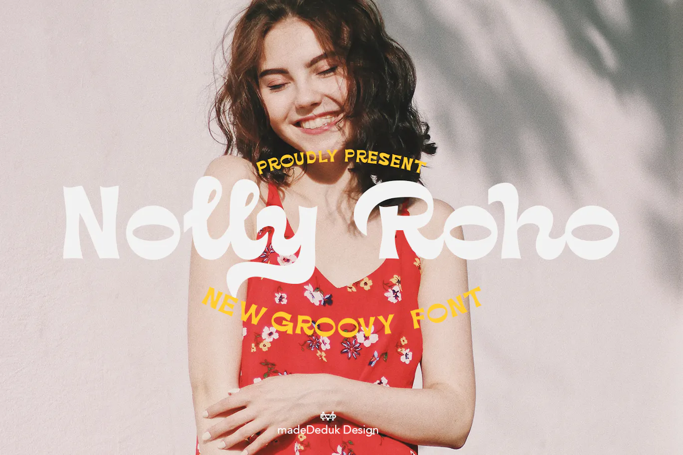 80年代时髦的复古英文字体 Nolly Roho第1张