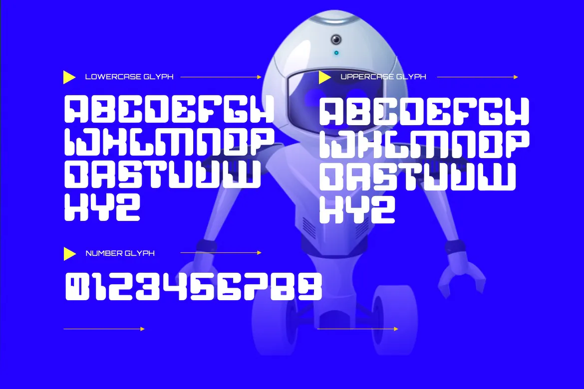 未来风优雅和流畅的手写字体 Flazie - Modern Future Font第2张