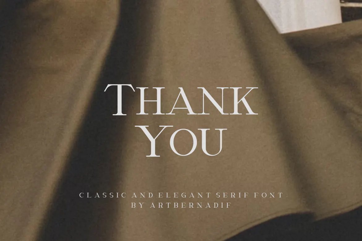 经典而优雅的衬线显示英文字体 Chottes - Classic And Elegant Serif Font第5张