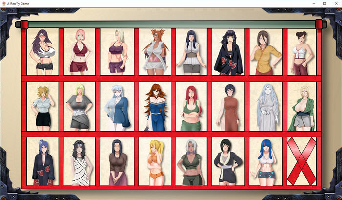 火影女忍训练:最后的战争 v3.8 汉化版 PC+安卓 同人SLG游戏