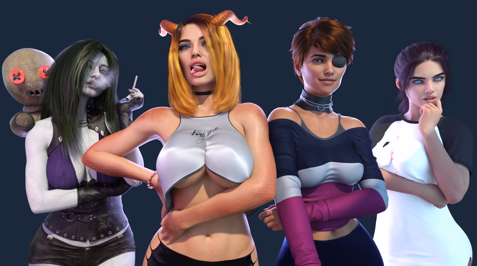 怪物城市：怪物学院的故事 V0.3.0 内嵌AI汉化 SLG游戏