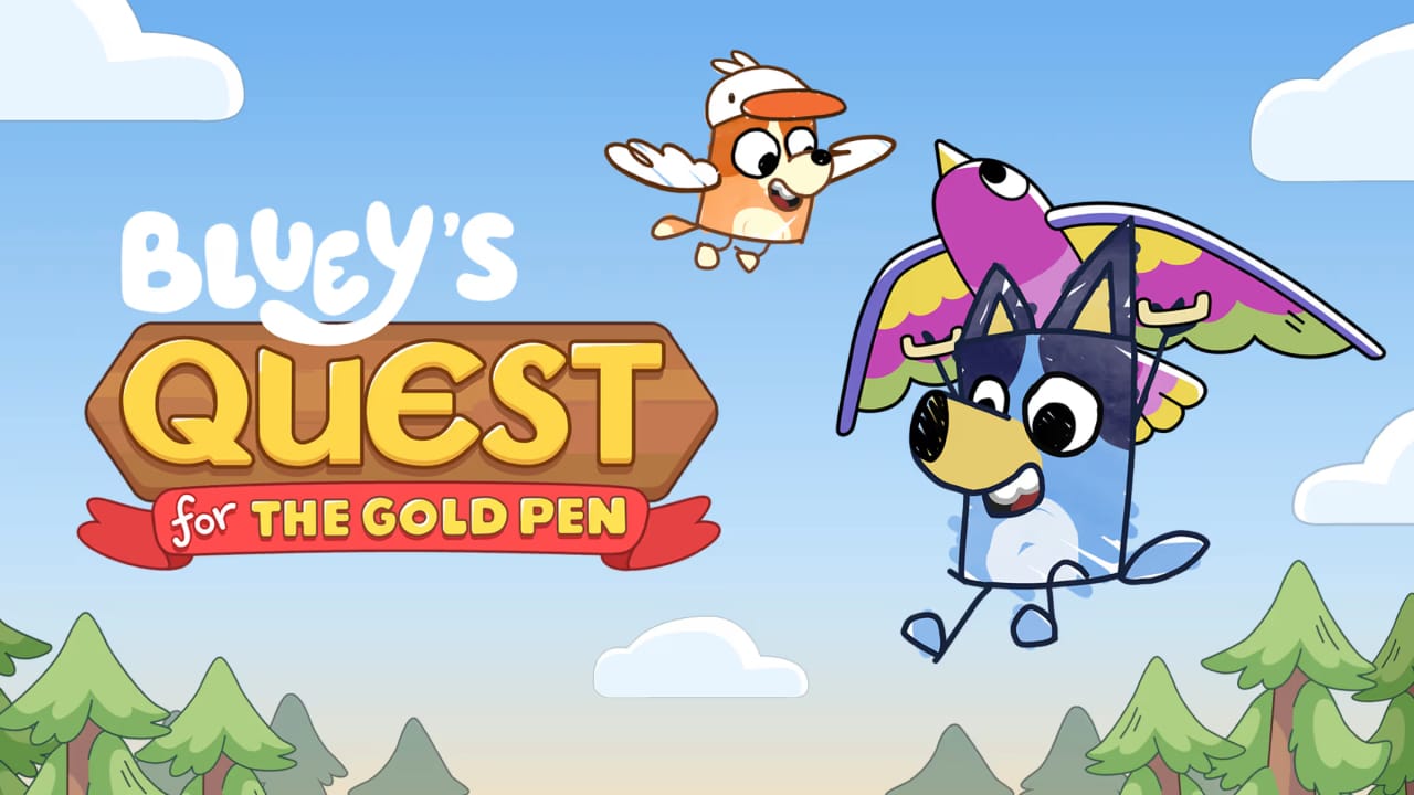 布鲁伊的寻找金色画笔之旅 Bluey’s Quest For The Gold Pen-1 布鲁伊的寻找金色画笔之旅 Bluey’s Quest For The Gold Pen
