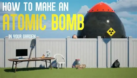 如何在自家花园制造原子弹/How to Make an Atomic Bomb in Your Garden 模拟游戏