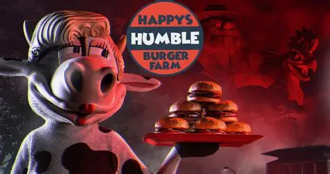 开心小汉堡庄/Happy’s Humble Burger Farm 恐怖游戏