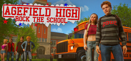 阿吉菲尔德高中：震撼校园/Agefield High: Rock the School 冒险游戏