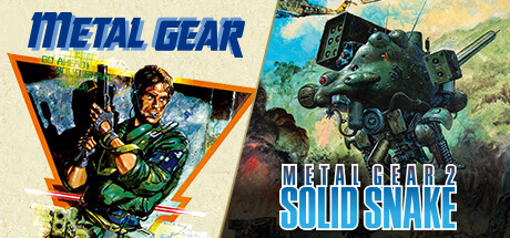 合金装备 & 合金装备2:固蛇/METAL GEAR & METAL GEAR 2: Solid Snake 动作游戏
