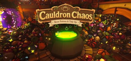 坩埚大乱斗:炼药清扫/Cauldron Chaos: Brew Potions & Tidy Up 休闲游戏