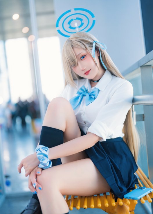 碧蓝档案 一之濑明日奈 校服ver.@瓜希酱