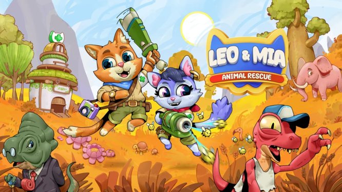 [Switch游戏] 里奥与米娅：动物救援 Leo & Mia : Animal Rescue