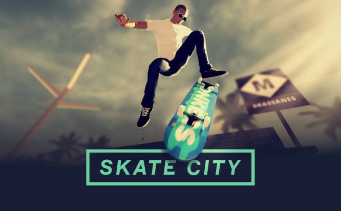 滑板城市/Skate City 动作游戏