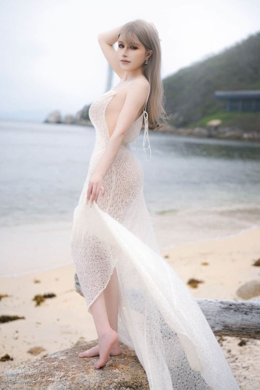 鹿八岁baby 白纱