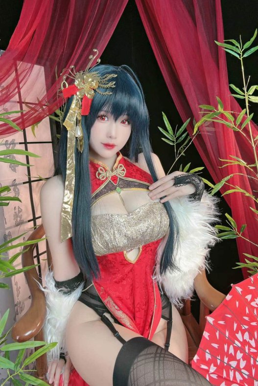 miko酱ww 大凤旗袍